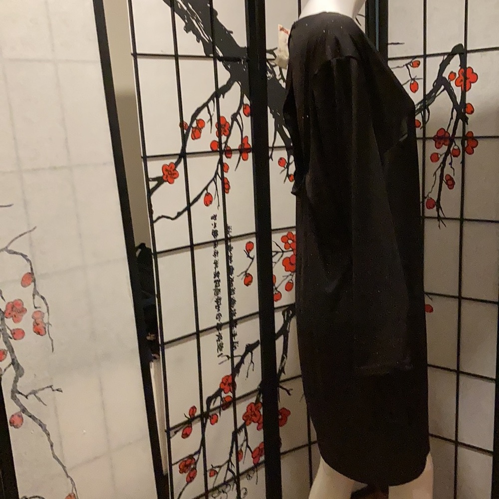 Charlotte Russe black sparkling dress size 3X length midi New with tag - Picture 2 of 3